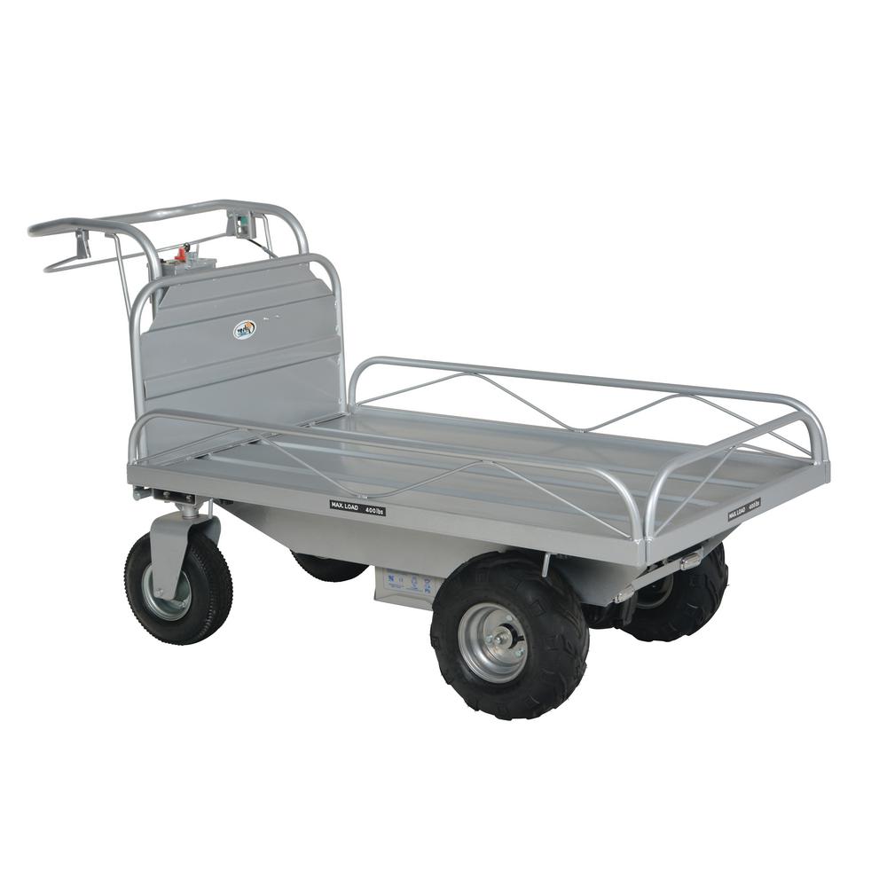 Vestil OffRoad Traction Drive Powered CartOROAD400 The Home Depot