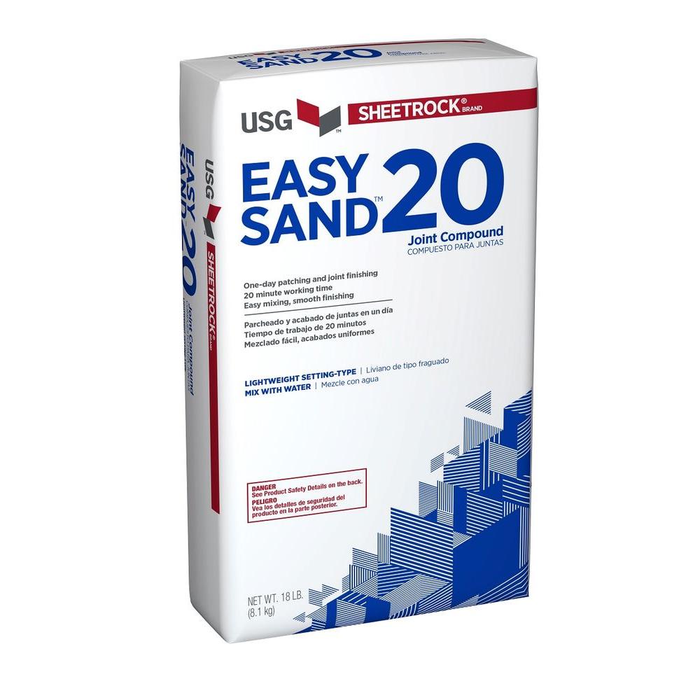 Usg Sheetrock Brand 18 Lb Easy Sand 20 Lightweight Setting Type