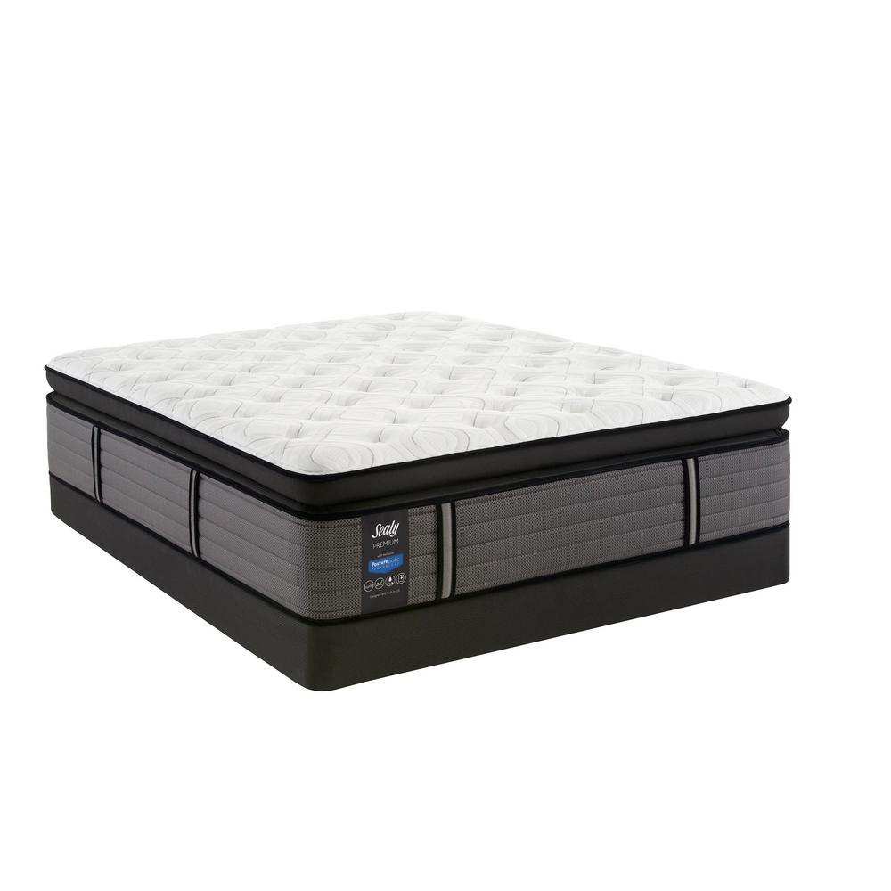 Sealy Response Premium 16 In Queen Cushion Firm Euro Pillow Top Response Premium 16 In Queen Cushion Firm Euro Pillowtop Mattress With 5 Low