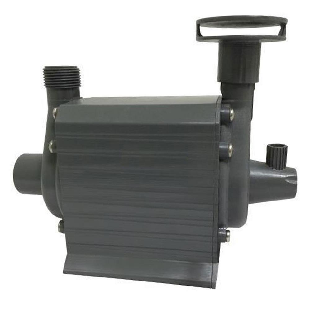 HydroAir 1HP 1200 GPH Single Speed Submersible Water and Air Combination Pond Garden PumpDANN