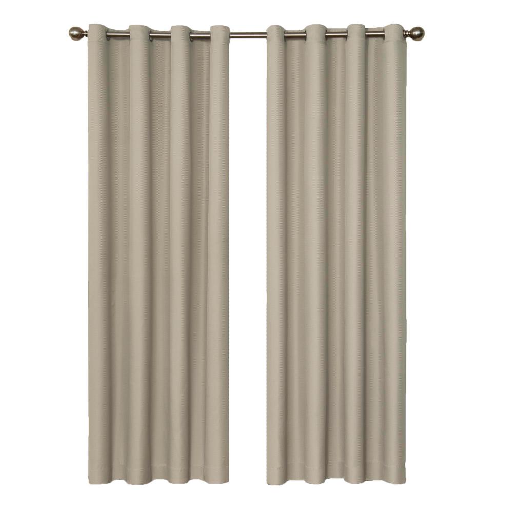 Home Garden Eclipse Thermal Blackout Patio Door Curtain