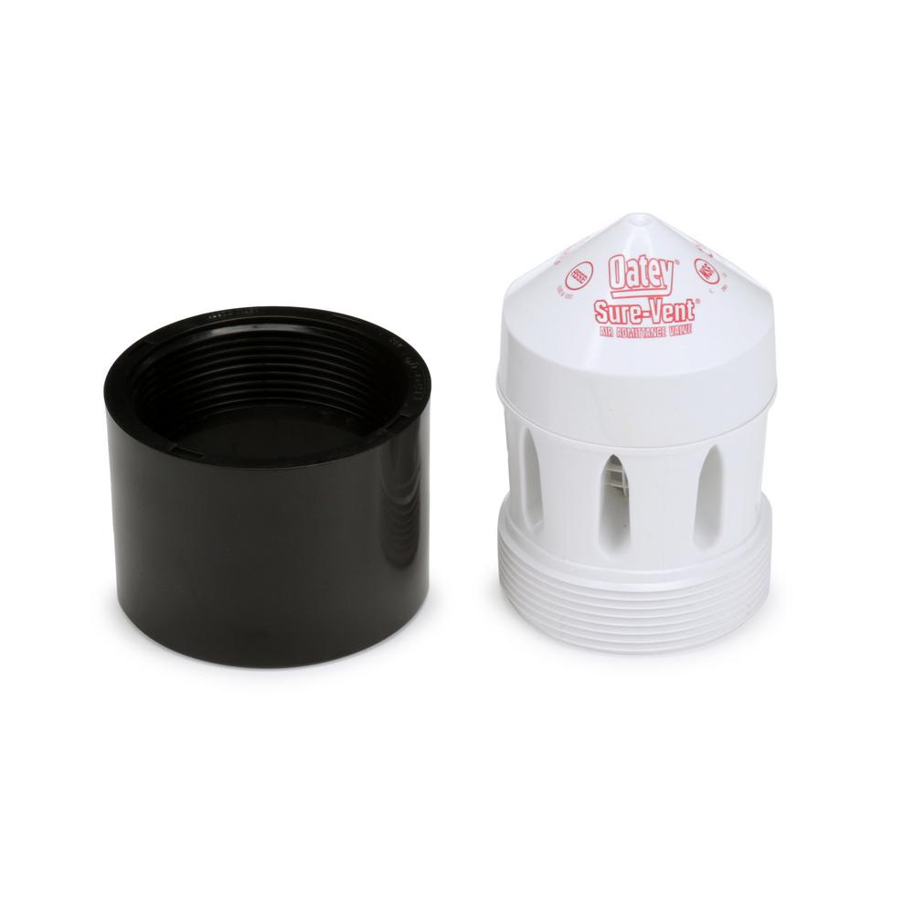 SureVent 11/2 2 in. ABS Air Admittance Valve39018 The Home Depot