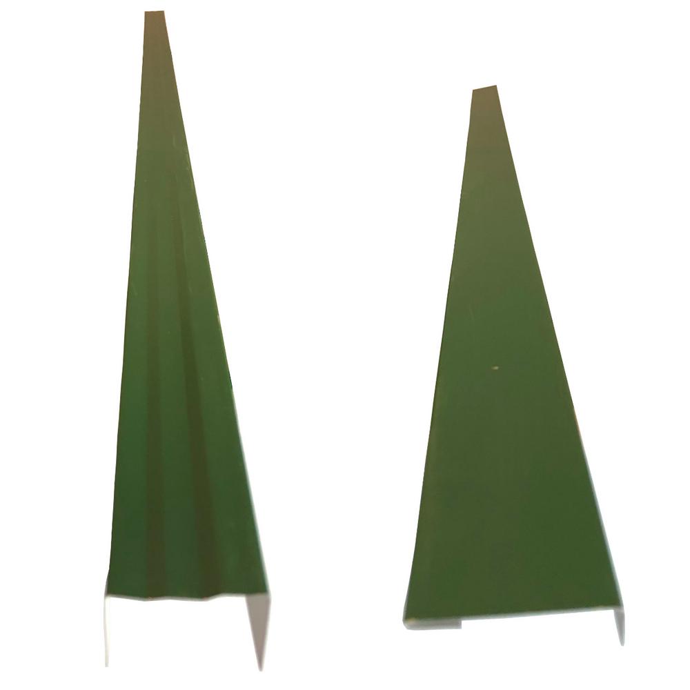 2.5 in.x2.25 in.x85 in. Complete AluminumMetal Brickmold and Jamb Door