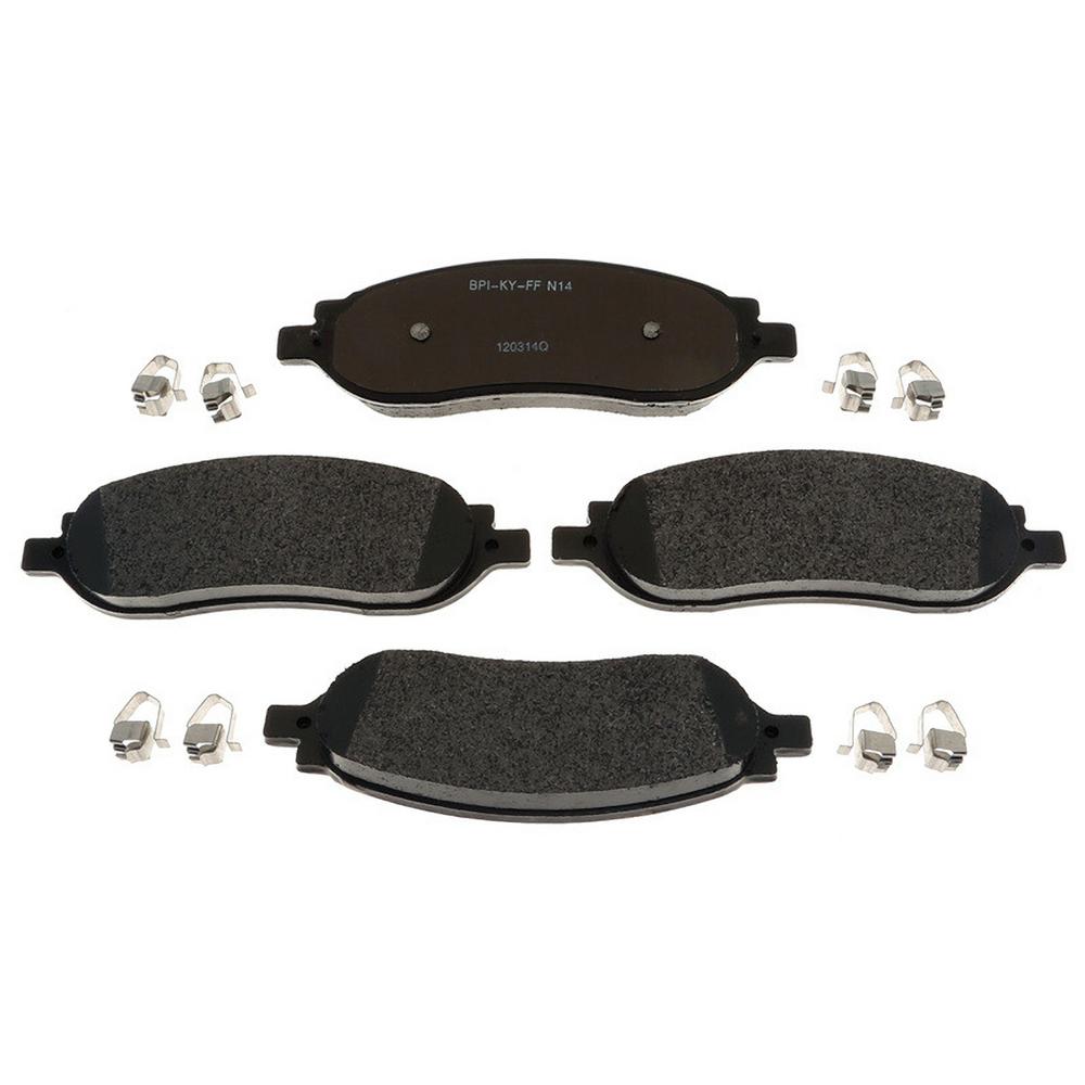 Raybestos Specialty Truck Metallic Disc Brake Pad - Rear - fits 2005 Best Brake Pads For F350 Super Duty