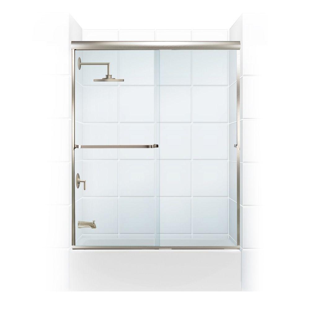 Coastal Shower Doors Paragon 3 16 B Series 64 In X 57 In Semi