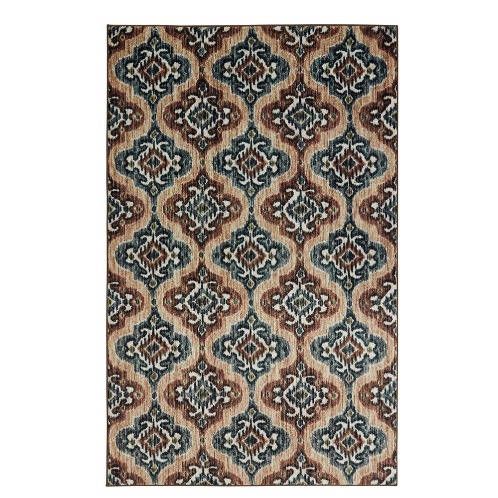 Mohawk Rialto Gray 5 ft. x 8 ft. Area Rug040183 The Home Depot