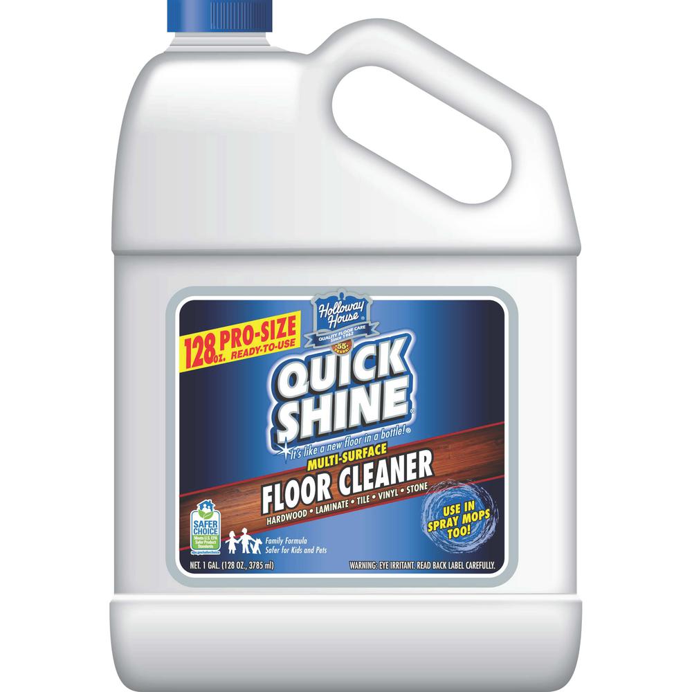 Quick Shine 128 Oz Multi Surface Floor Cleaner 11116 The Home Depot