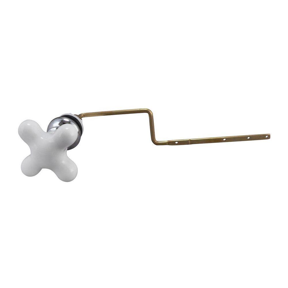 porcelain toilet handle