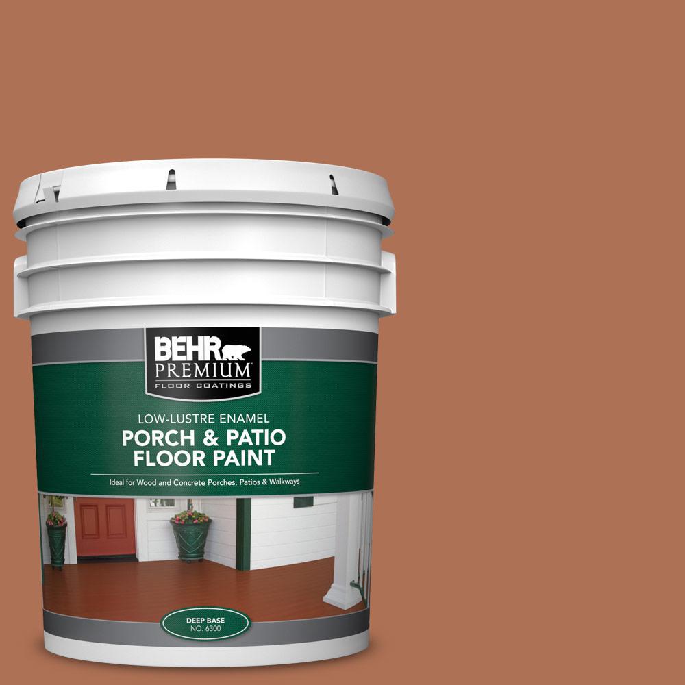 BEHR Premium 5 gal. PPU315 Glazed Pot LowLustre Enamel Interior