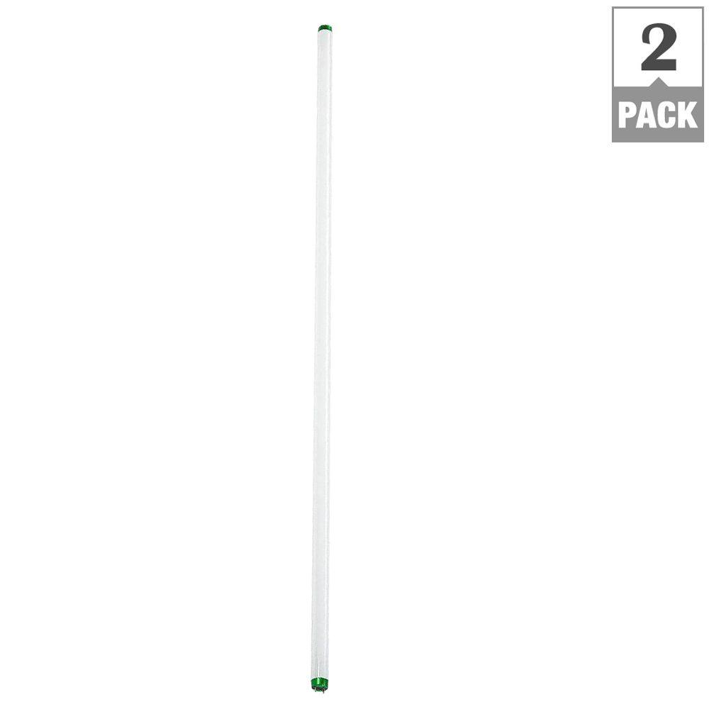 Philips 4 ft. 32-Watt T8 Natural Light ALTO Linear Fluorescent Light Bulb (2-Pack)
