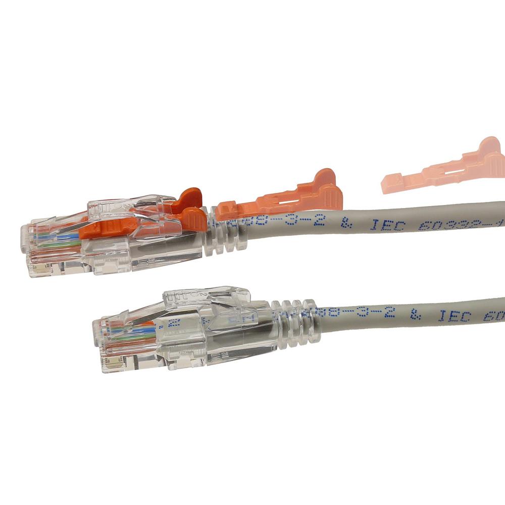 NTW 10 ft. Lockable CAT6 Patented netLock Network RJ45 Patch Cable and