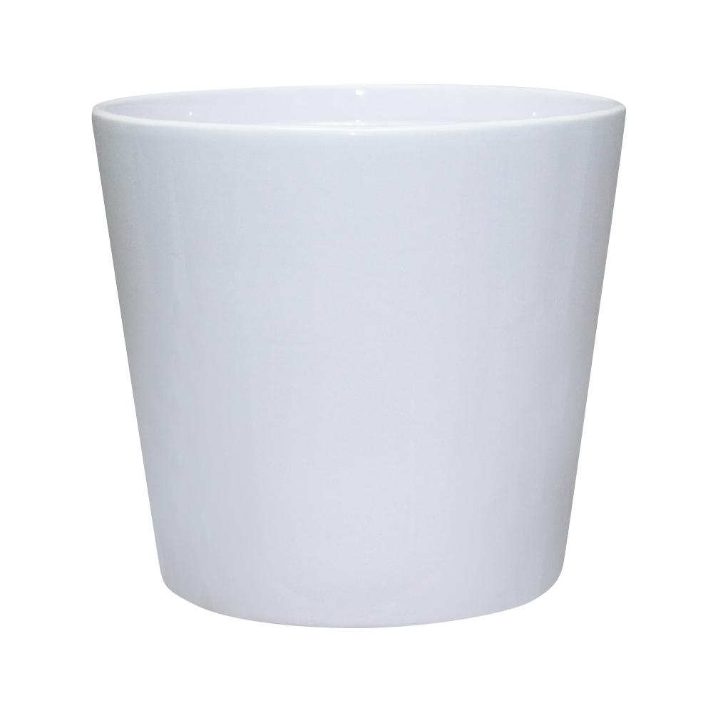 Southern Patio Contemporary 4.75 in. Dia White Ceramic Pot-CRM-070955 ...