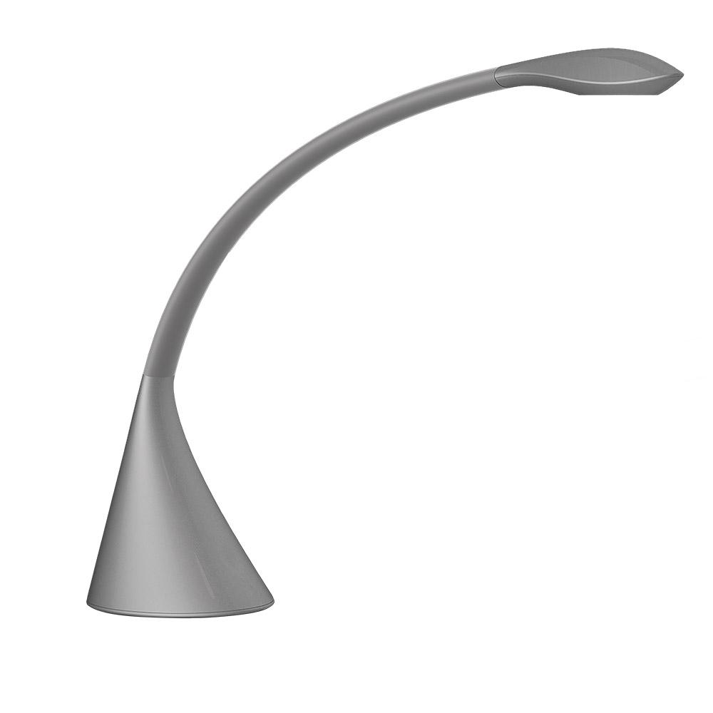 grey desk lamp