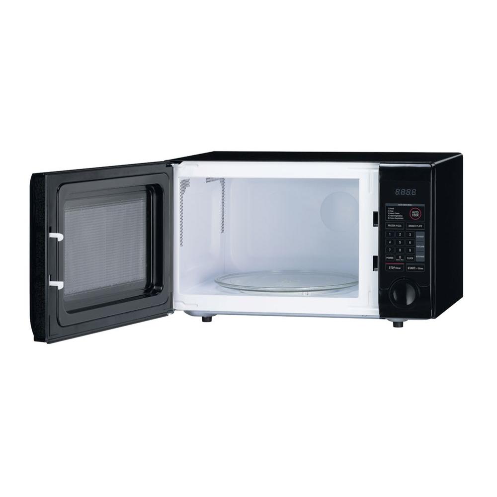 Magic Chef 1 1 Cu Ft Countertop Microwave In Black Hmd1110b