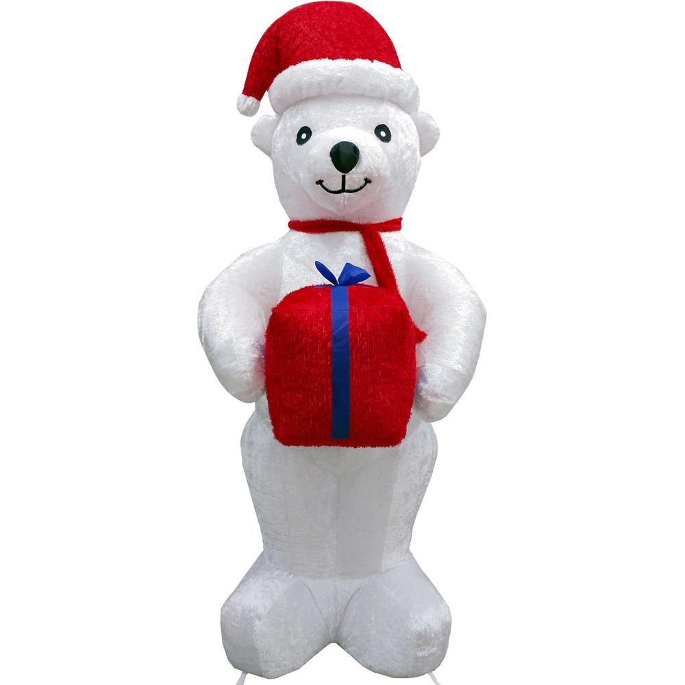 bear christmas inflatable