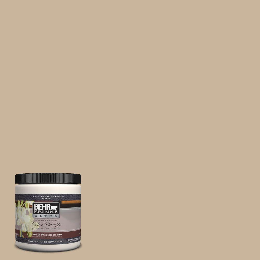 BEHR Premium Plus Ultra 8 oz. #UL140-10 Mushroom Bisque Interior ...