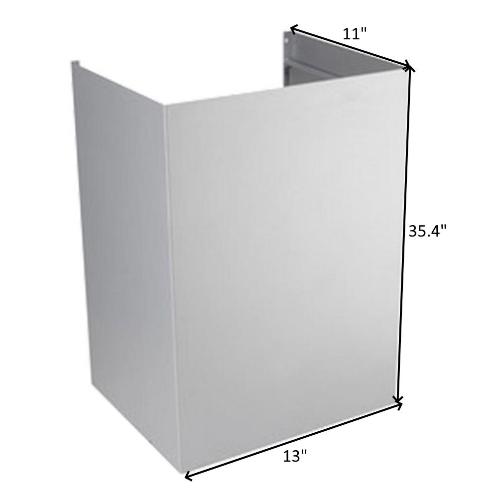 FOTILE 10 ft. Ceiling Decorative Cover for Side Draft Range Hoods in