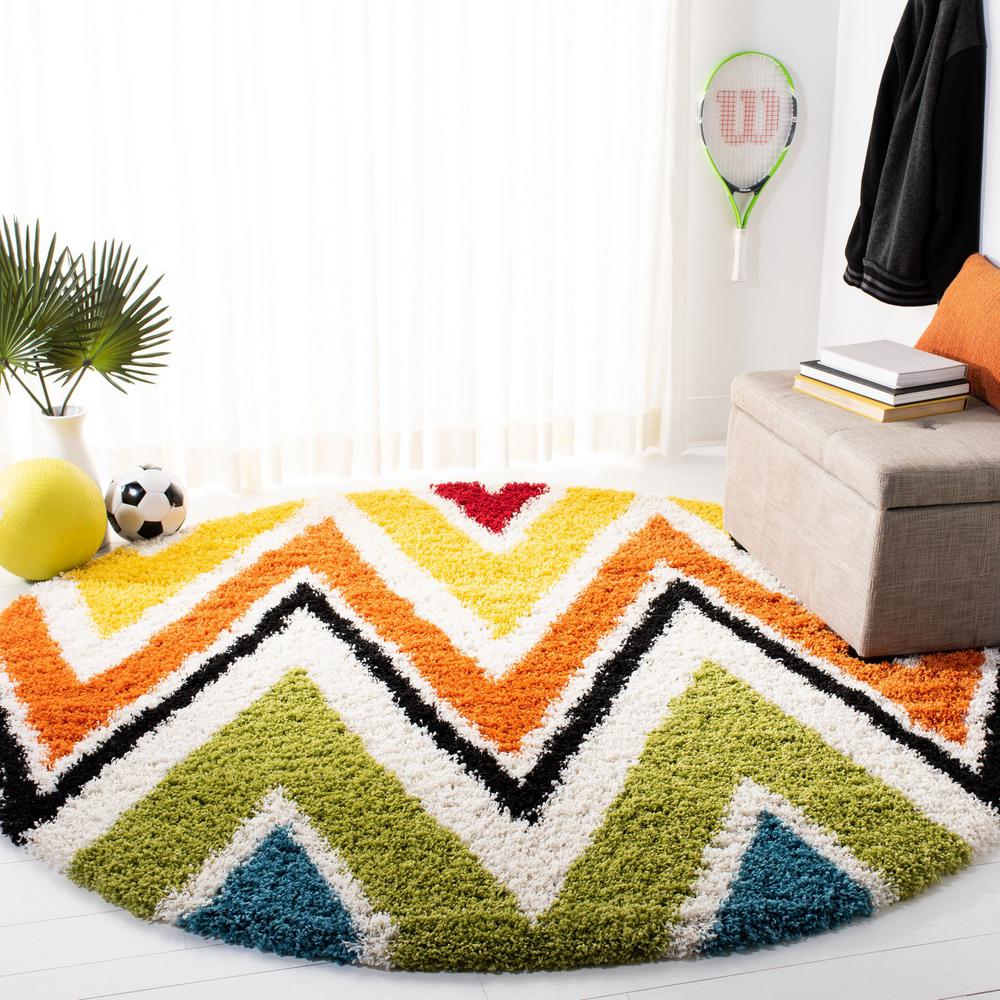 round rug for kids room