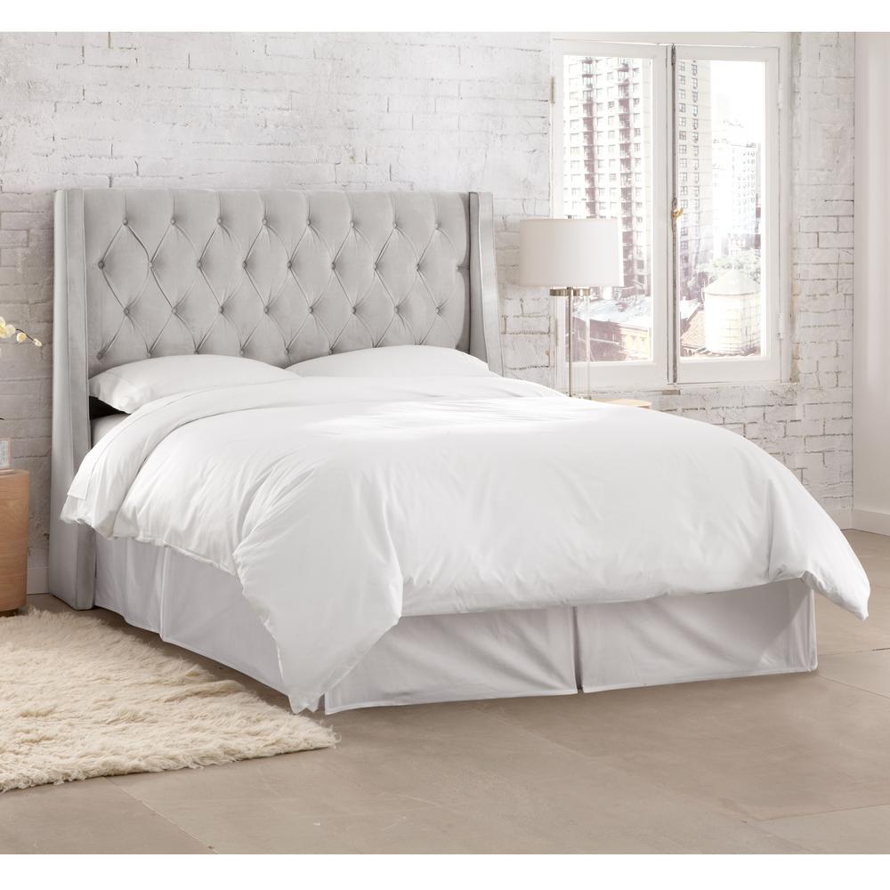 Willow Gray Full Headboard-151FMSTDV - The Home Depot