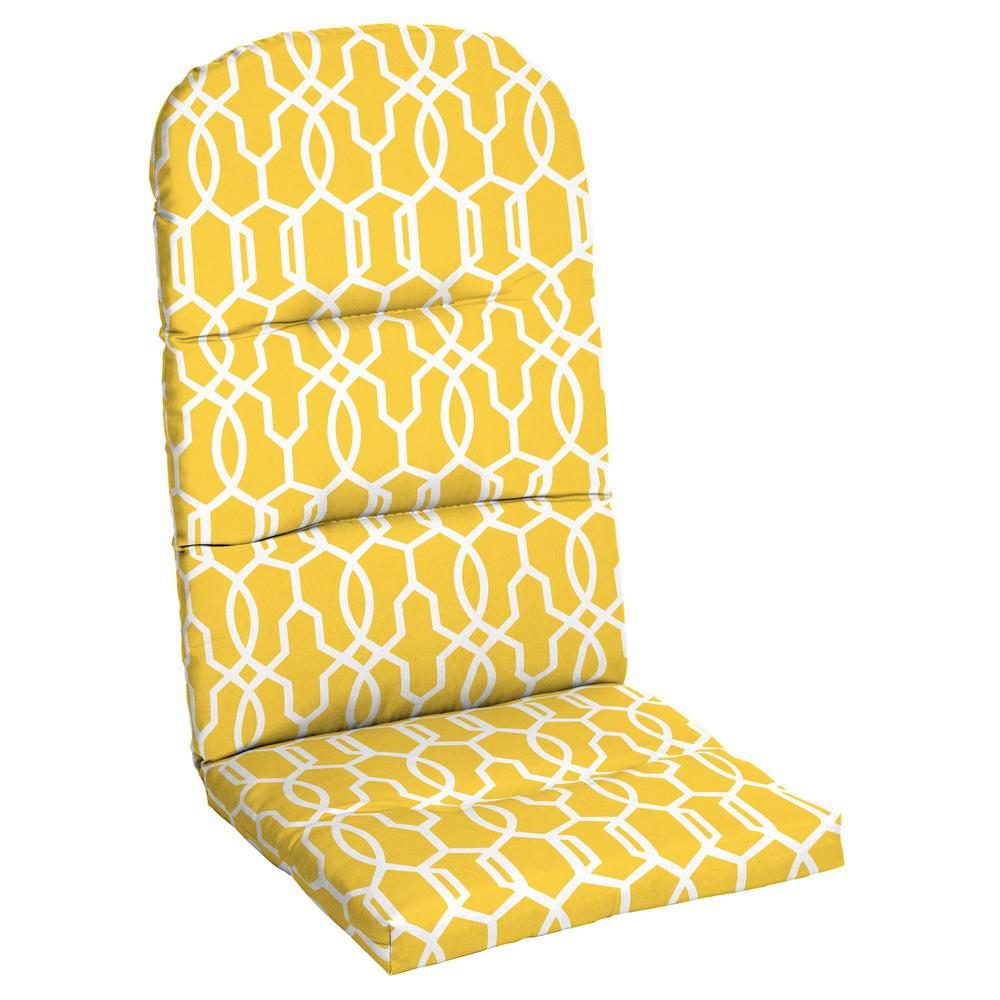 Yellow Adirondack Chair Cushions Outdoor Chair Cushions The Home Depot