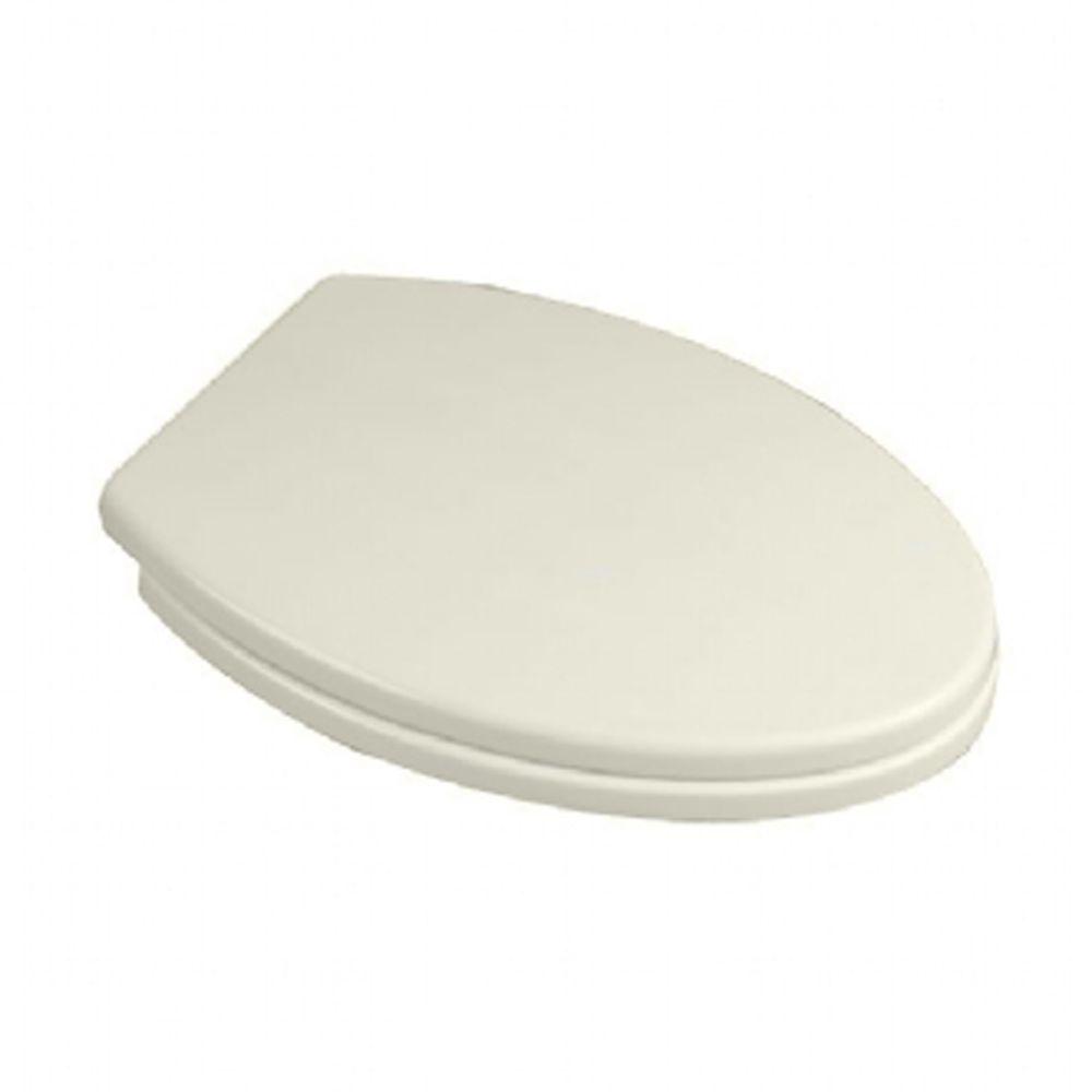 American Standard Tropic Elongated Closed Front Toilet Seat In Linen