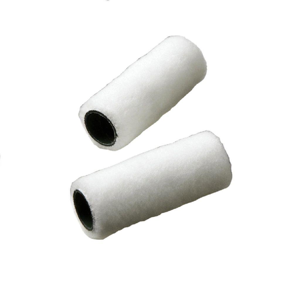Warner 3 in. x 1/4 in. Trim Roller Cover (2Pack)205333 The Home Depot
