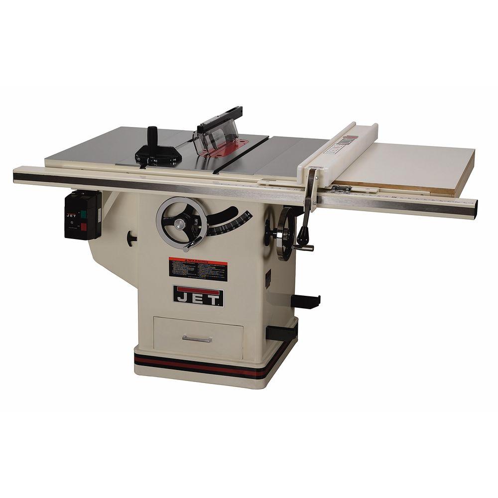 JET 3 HP 10 in. Deluxe XACTA SAW Table Saw with 30 in. Fence