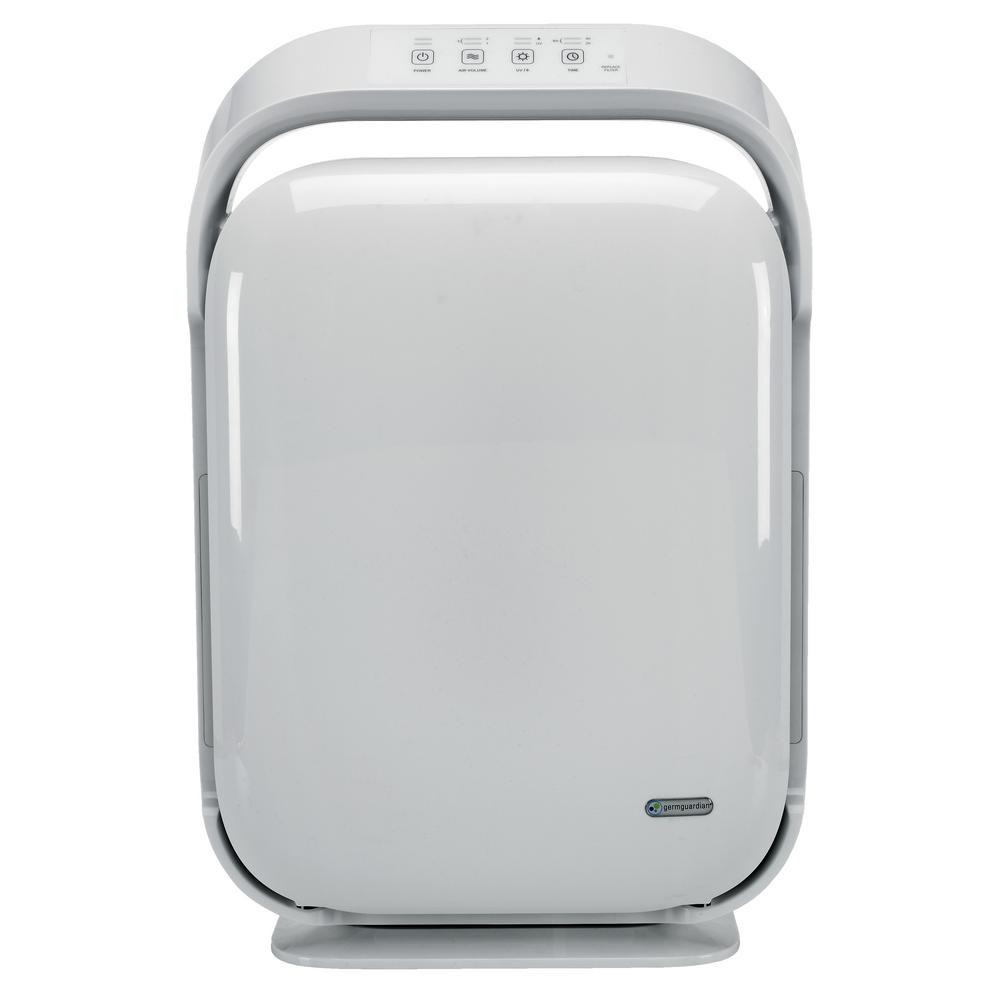 GermGuardian Hi-Performance True HEPA Ultra-Quiet Air Purifier System ...