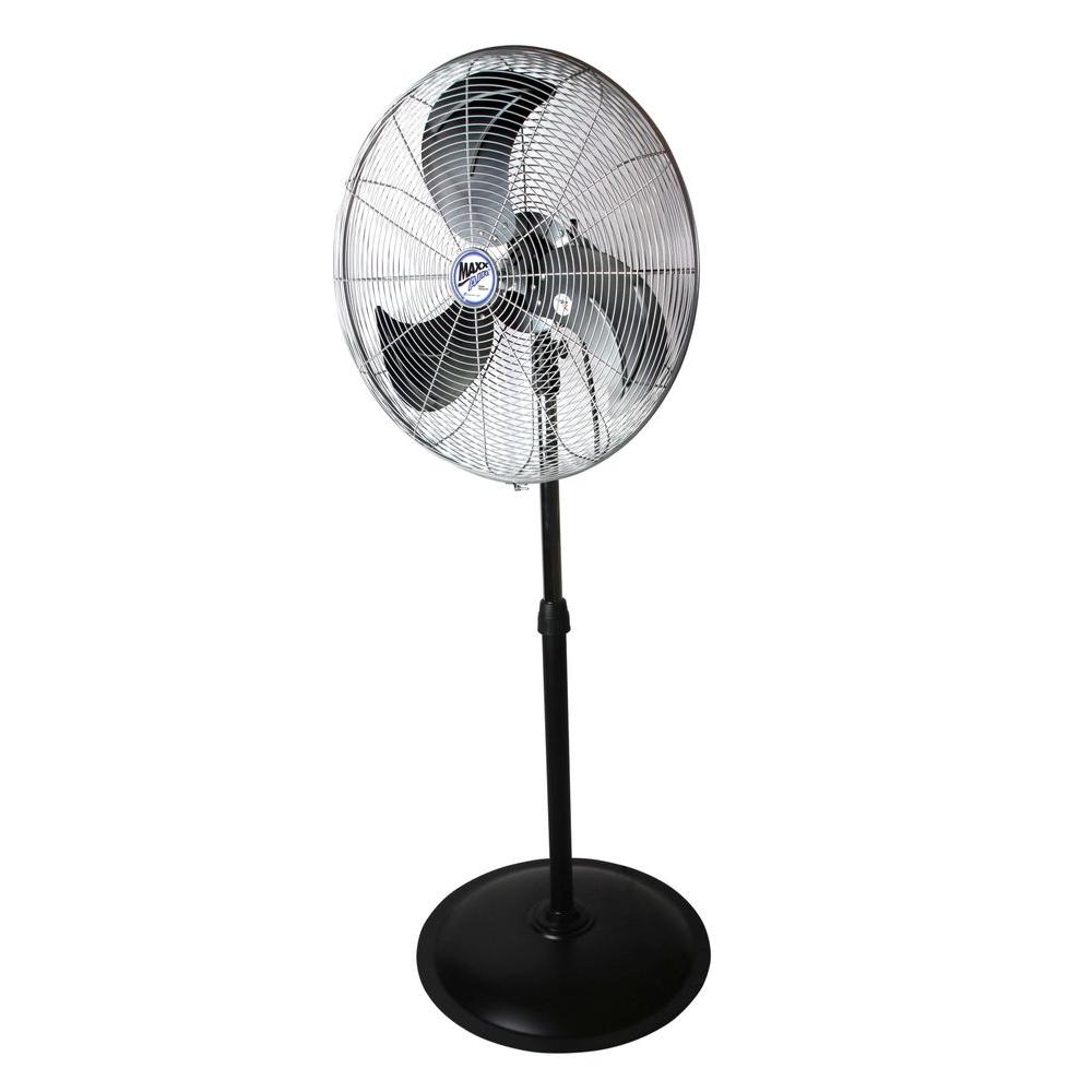 Hunter Adjustable-Height 16 In. Oscillating Onyx Copper Pedestal Fan ...