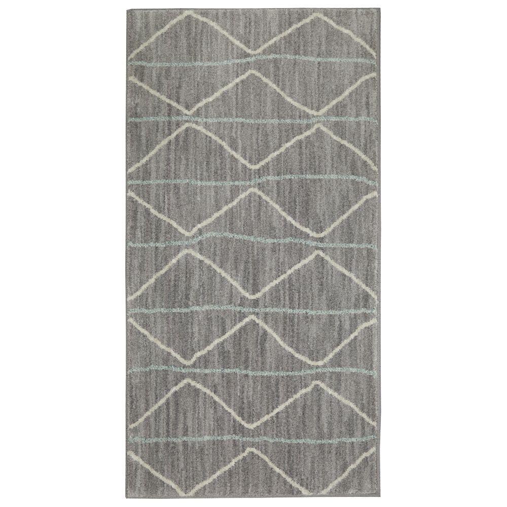 Jeff Lewis Spencer Slate 2 ft. x 4 ft. Area Rug-497859 - The Home Depot