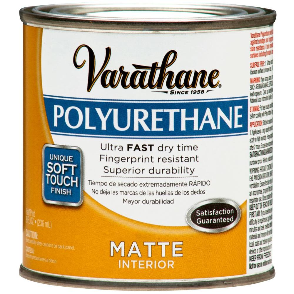 Varathane 1/2 pt. Matte Soft Touch Polyurethane266228 The Home Depot