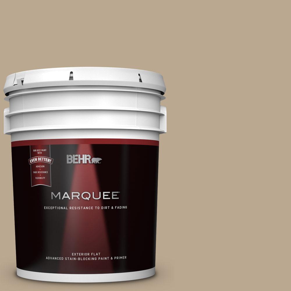 BEHR MARQUEE 5 gal. N3004 Open Canyon Flat Exterior Paint and Primer