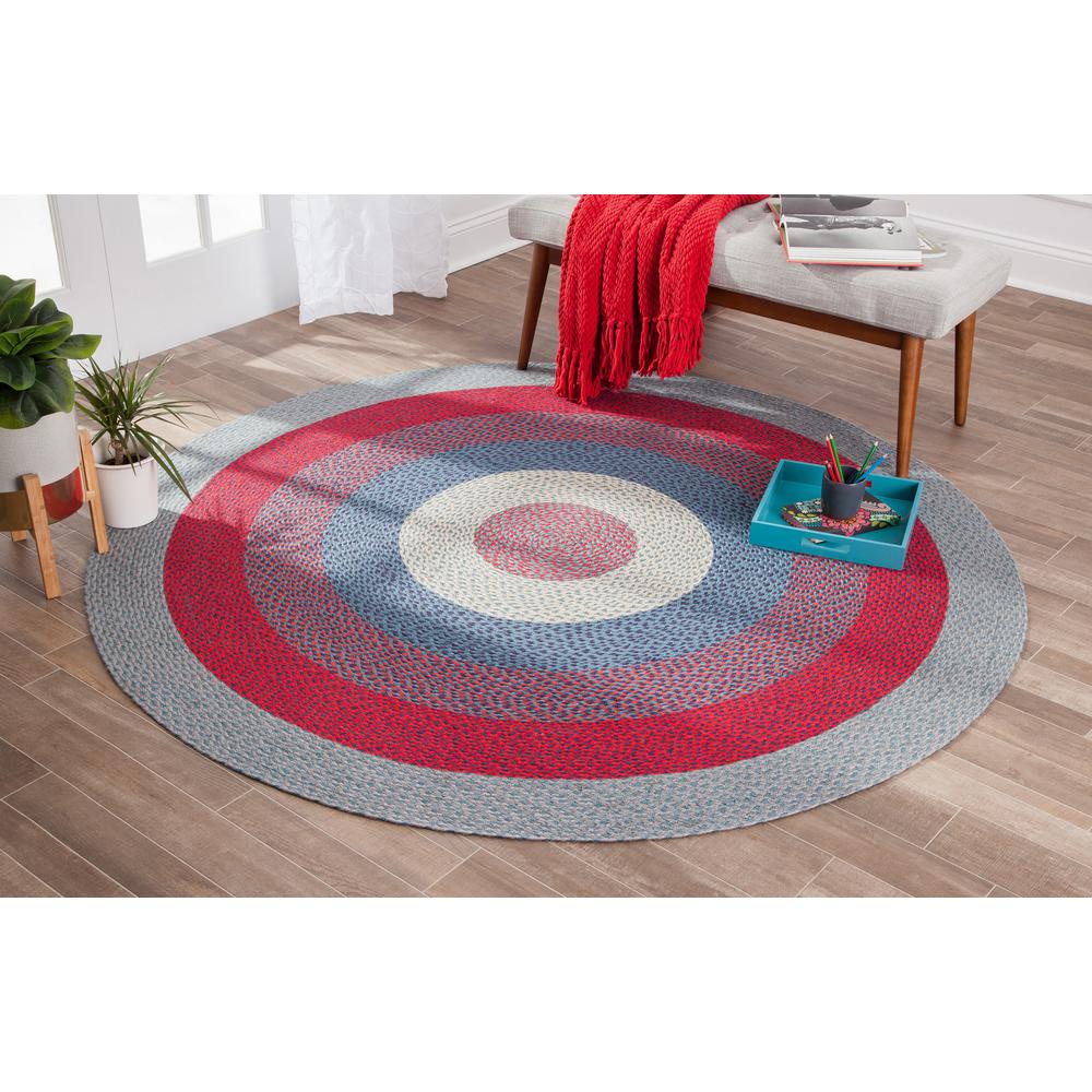 Anji Mountain Gray Blue And Red Blend 4 Ft X Round Area Rug Amb0461 040r The Home Depot - Red And Grey Round Area Rug Anji Mountain Gray Blue And Red Blend 4 Ft X Round Area Rug Amb0461 040r The Home Depot - Red And Grey Round Area Rug