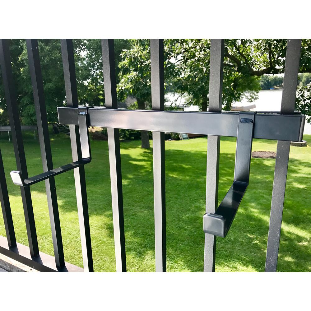 Hold It Mate Medium Steel Planter Box Bracket Kit 00714 The Home Depot