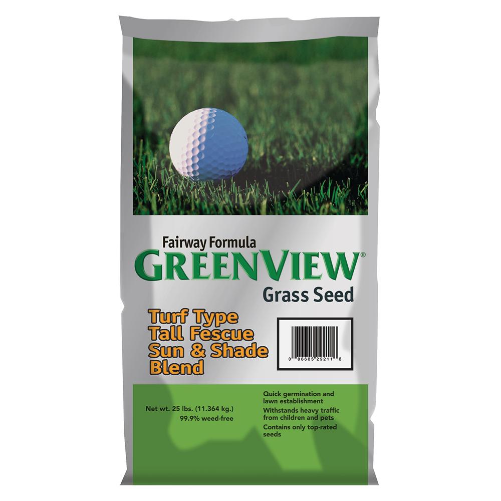 Greenview 25 lb. Fairway Formula Turf Type Tall Fescue Grass Seed Sun and Shade... by Greenview