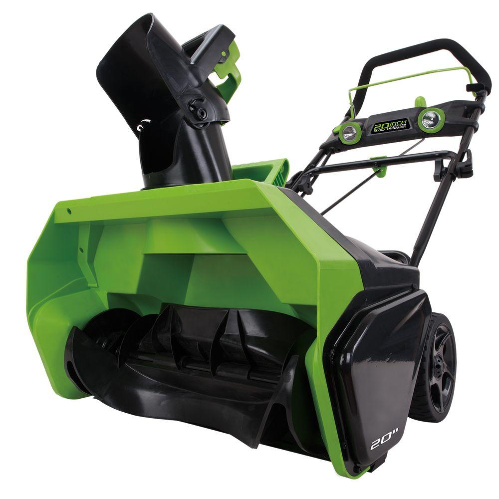 Greenworks DigiPro GMAX 20 in. 40Volt Cordless Electric Snow Blower