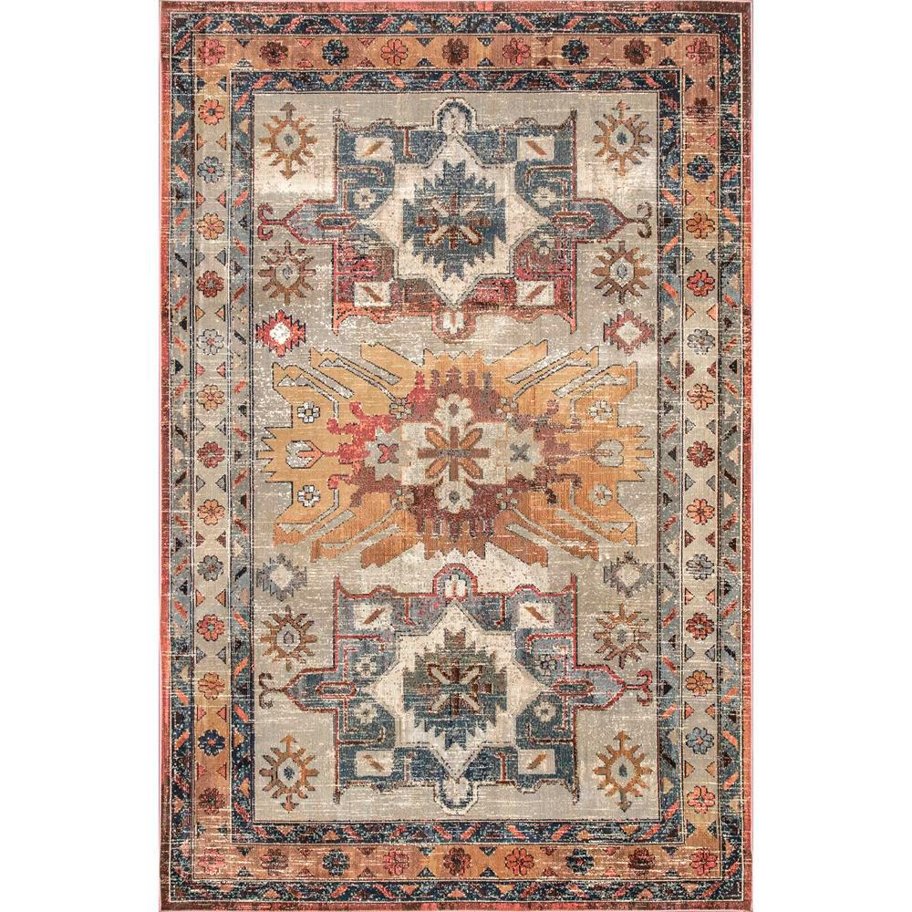 Nuloom Traditional Linda Tribal Multi 9 Ft X 12 Area Rug
