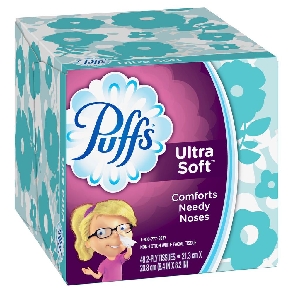 Puffs Soft Facial Tissue (24-Case, 56 