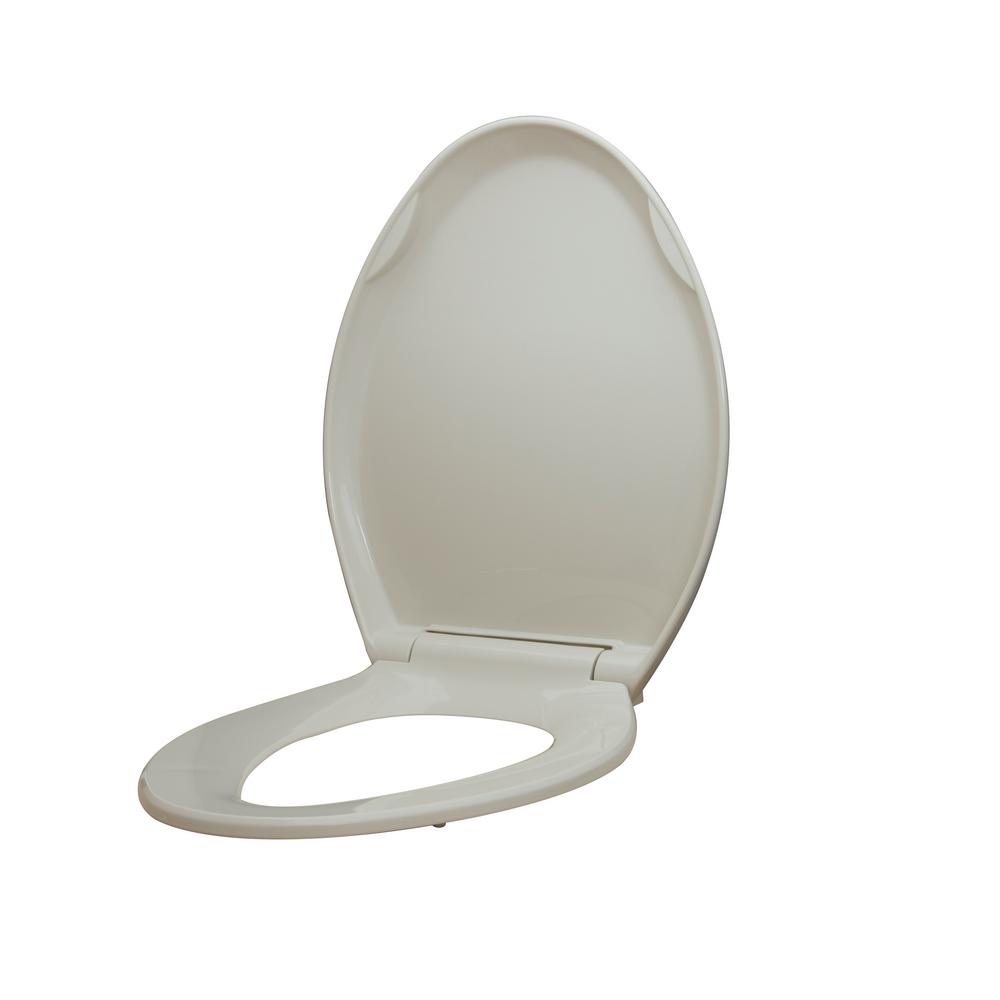 Glacier Bay Elongated Slow Closed Front Toilet Seat with Quick Release