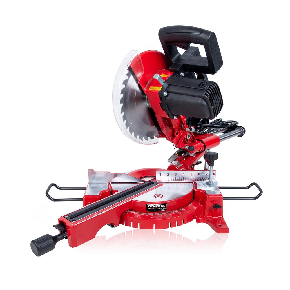 15 Amp 10 In Sliding Miter Saw With Laser Guidance System