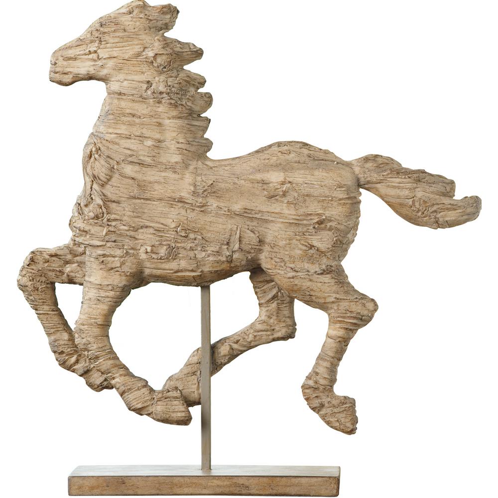 14.5 in. Polyresin Horse Decorative Sculpture66637 The Home Depot