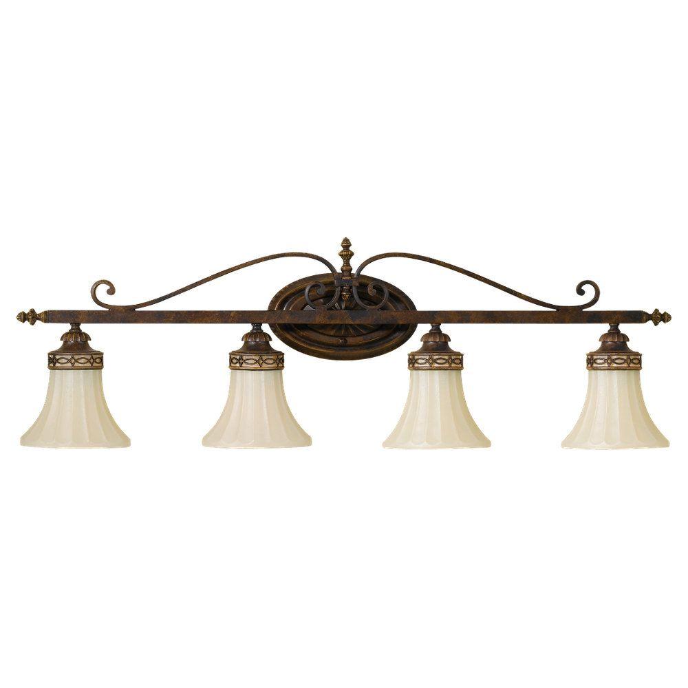 UPC 014817319057 product image for Feiss Bathroom Lighting Drawing Room 4-Light Walnut Vanity Light VS12504-WAL | upcitemdb.com
