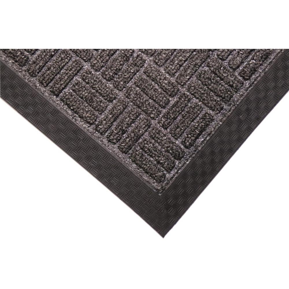 Rhino Mats Crossbar Charcoal 36 In X 60 In Commercial Entrance
