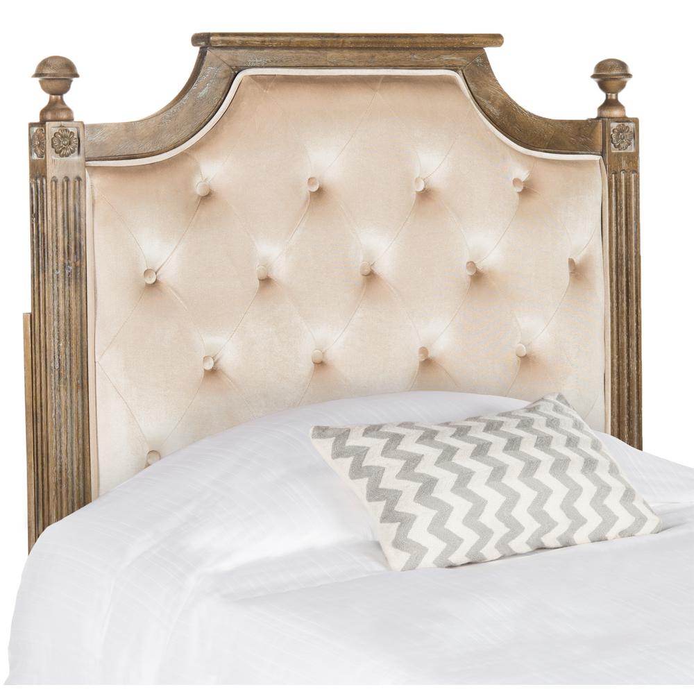 Safavieh Rustic Beige Twin Headboard Fox6241d T The Home Depot