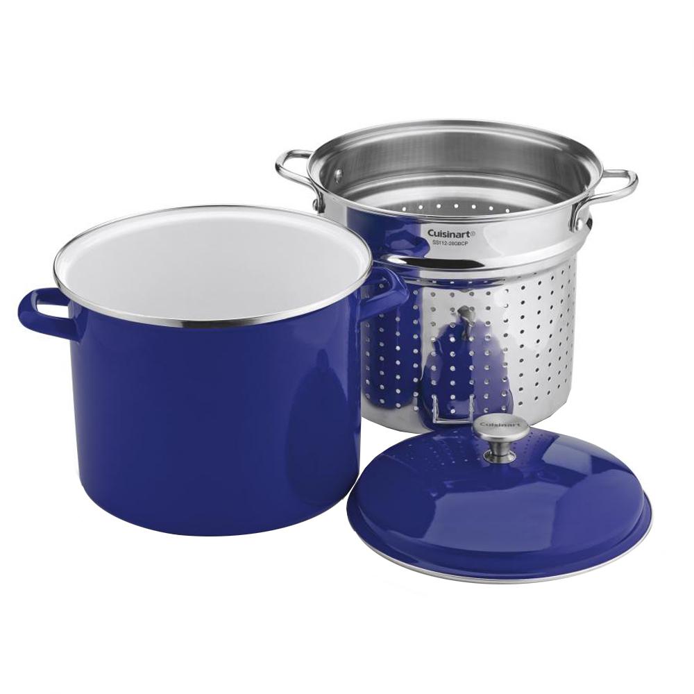 UPC 086279092618 product image for Chef's Classic 12 Qt. Blue Stockpot with Cover | upcitemdb.com