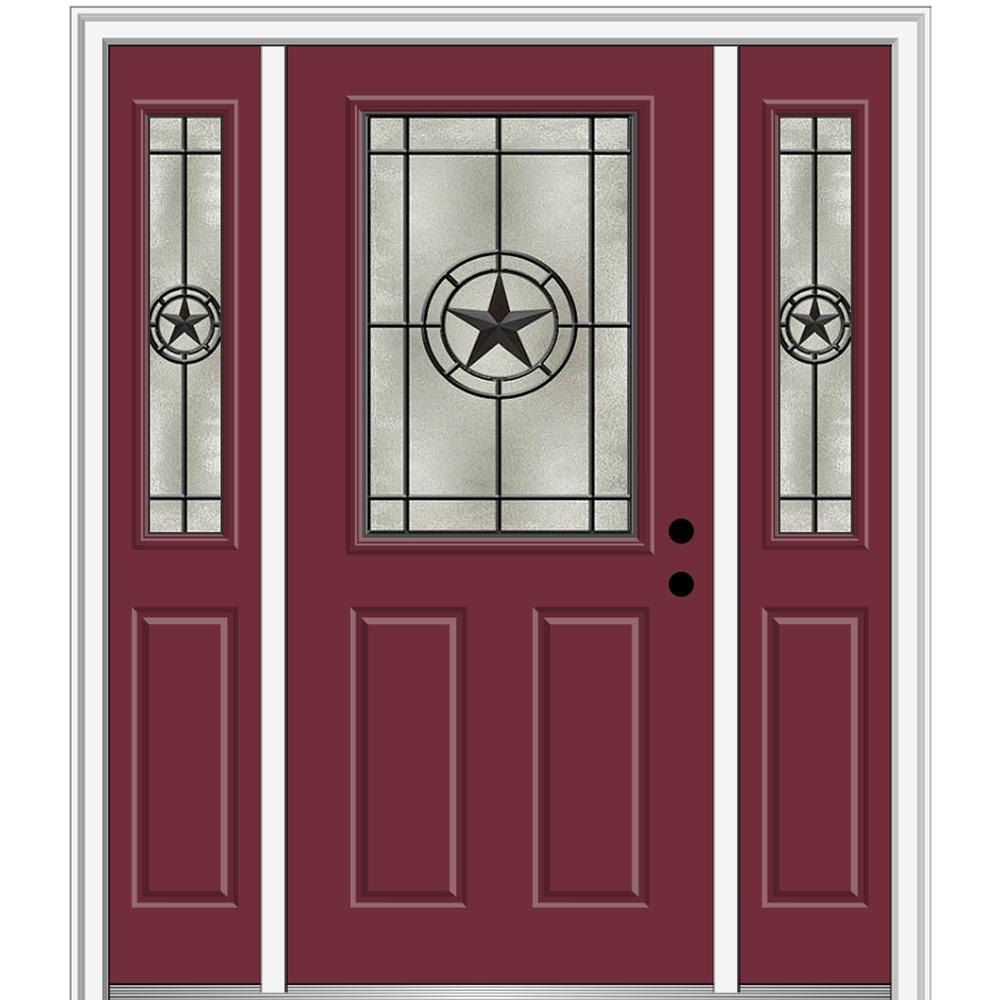 MMI Door Elegant Star 64 in. x 80 in. LeftHand Inswing 1