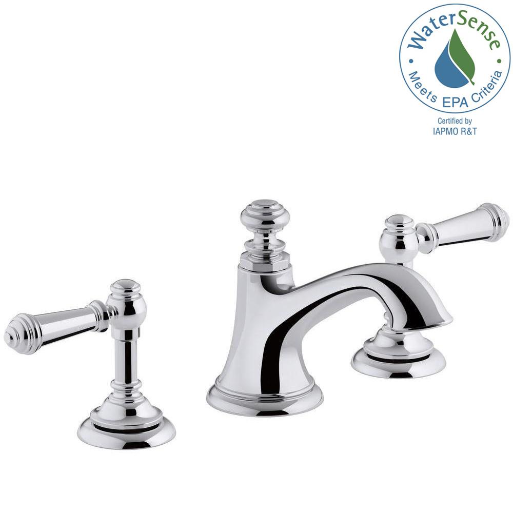 Kohler Artifacts 8 In Widespread 2 Handle Bell Design Bathroom This Review Is From Artifacts 8 In Widespread 2 Handle Bell Design Bathroom Faucet Polished Chrome With Lever Handles