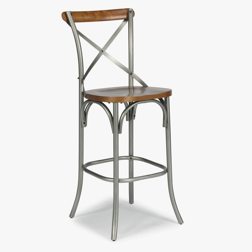 Home Styles Orleans 30 In Cherry Bar Stool 5061 88 The Depot Cherry Bar Stool