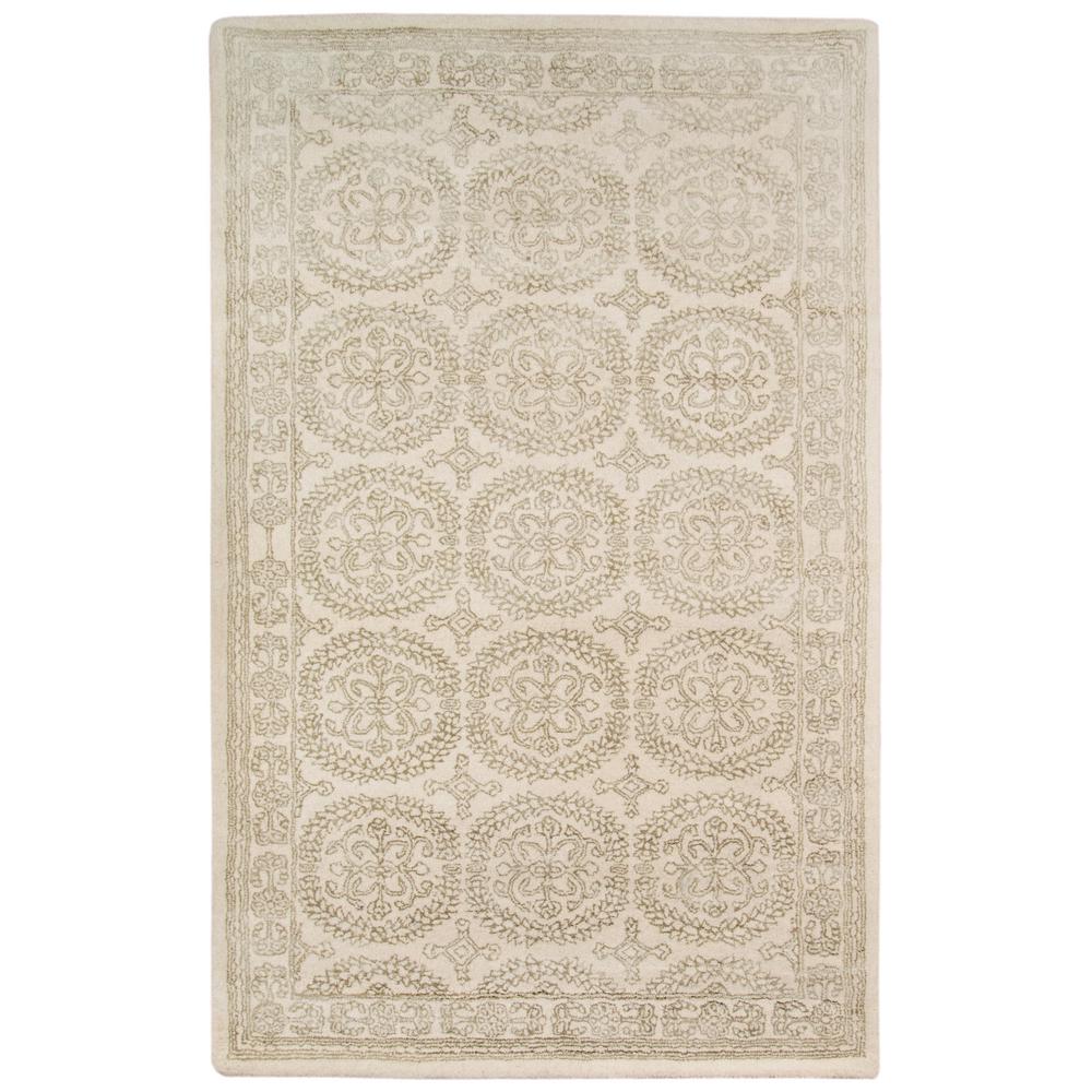 Serendipity Ivory 8 Ft X 11 Ft Transitional New Zealand Wool Viscose Area Rug Snd50wi0811 The Home Depot