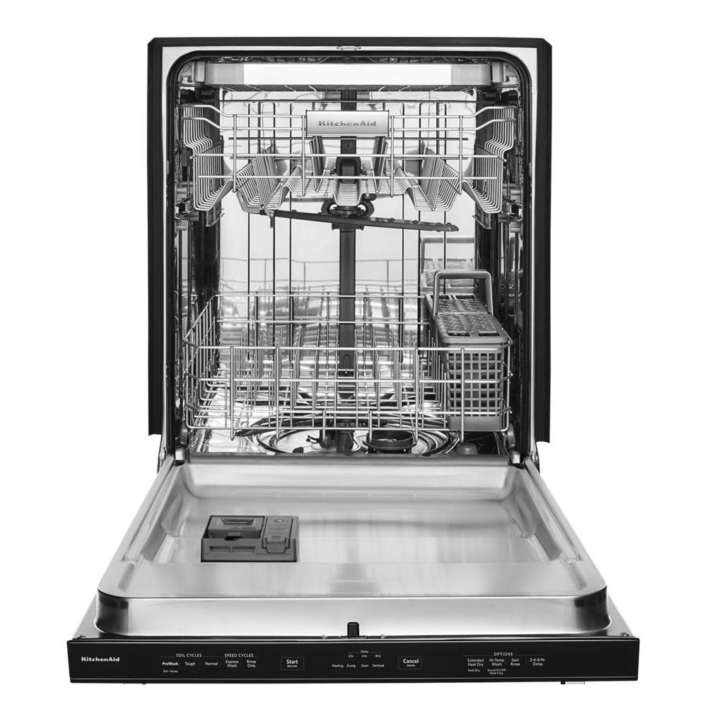 Kitchenaid Top Control Built In Tall Tub Dishwasher Black 8 Kitchenaid